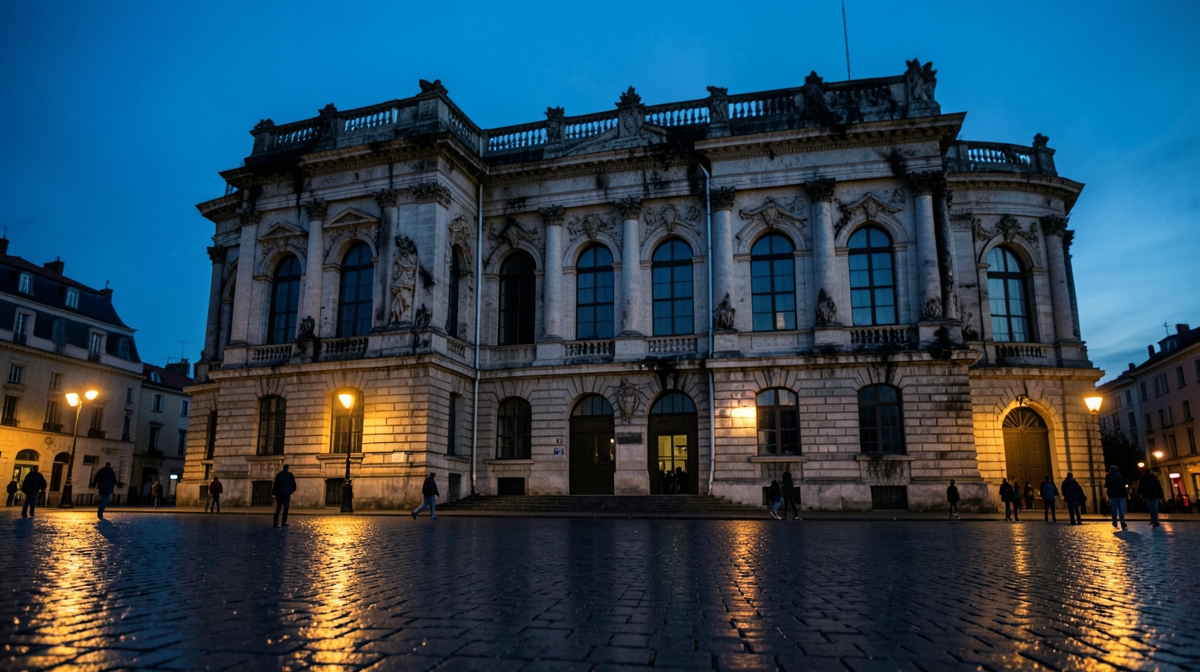 Limoges Town Hall Damaged by Arson Following Nationwide Protests