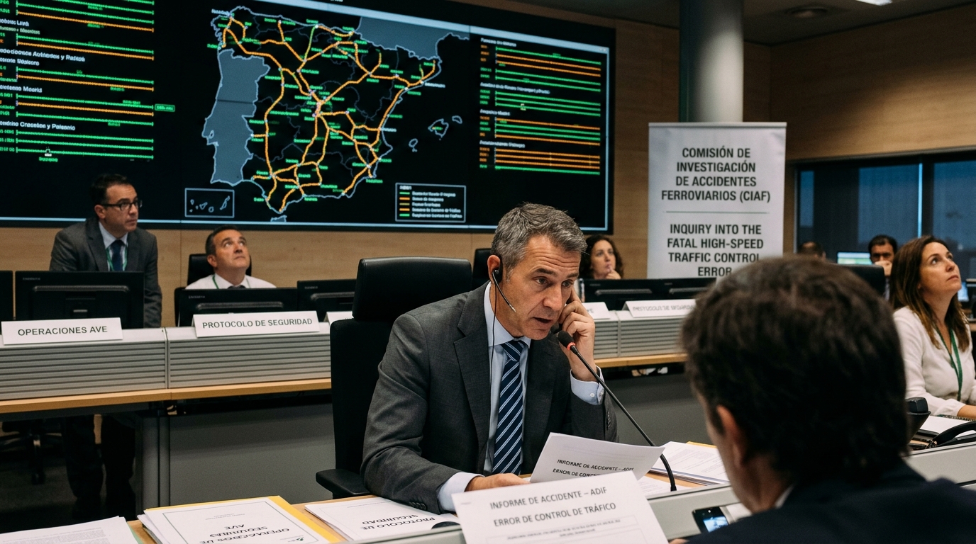 Spanish Rail Inquiry Targets Fatal High-Speed Traffic Control Error